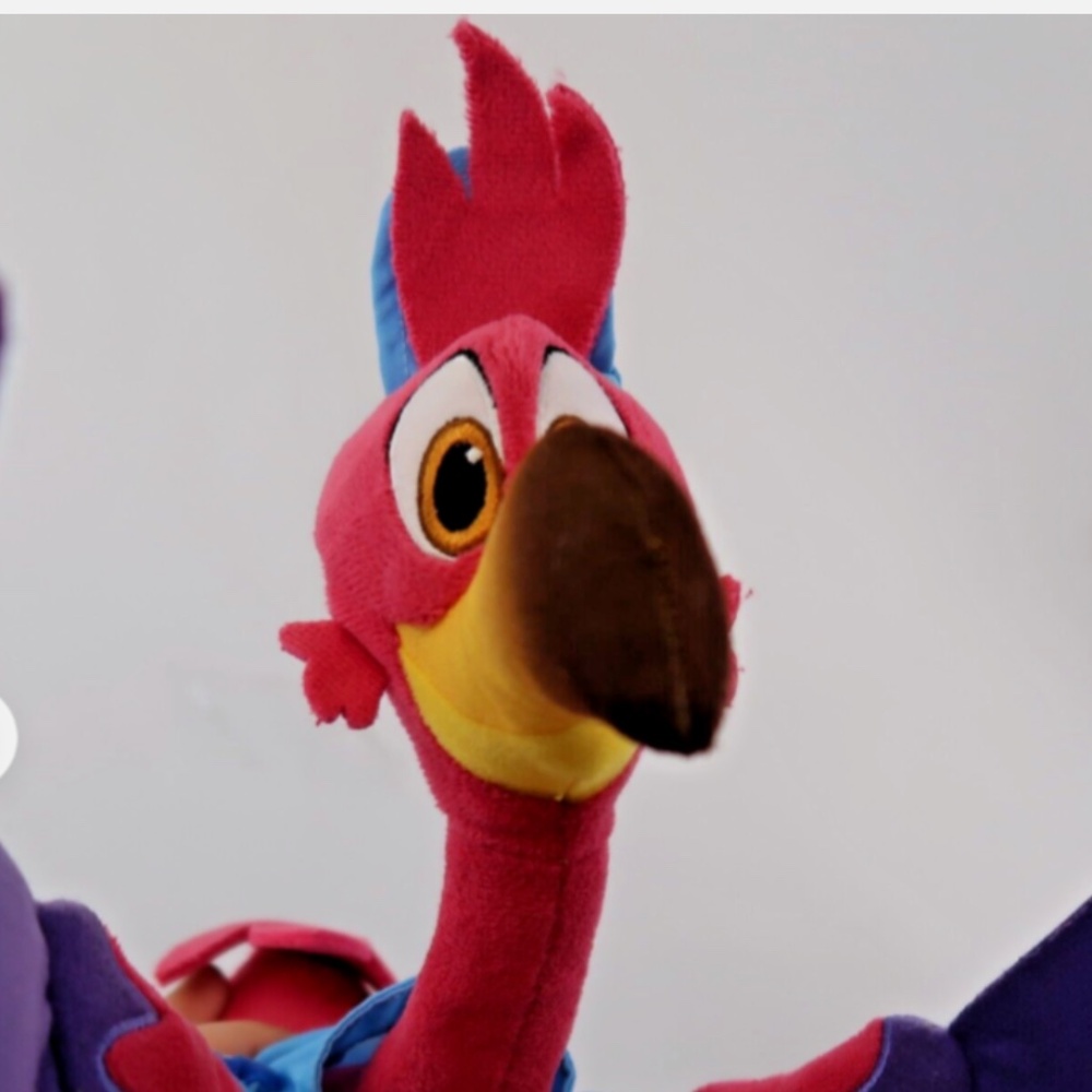 HTF Disney T.O.T.S. FREDDY THE FLAMINGO 18” Plush Stuffed Animal